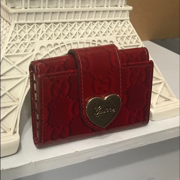 Authentic GUCCI Shima GG Logo Patent 6 Key Case - Picture 4 of 15